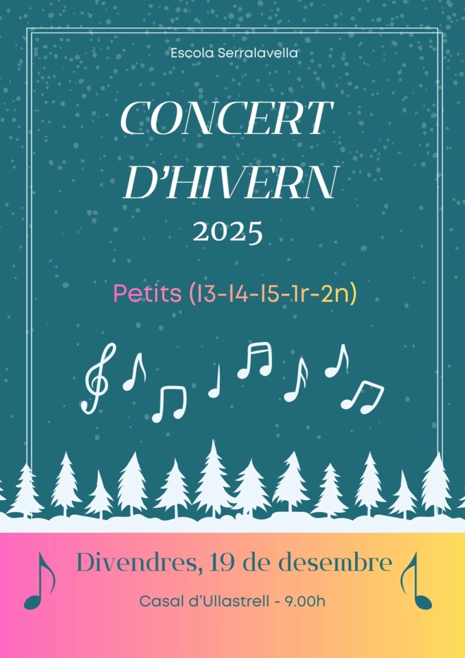 Concert d'hivern 2025 Petits